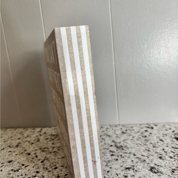 Inspirational Quote Wall Art - Neutral Beige & White - Picture 3 of 3